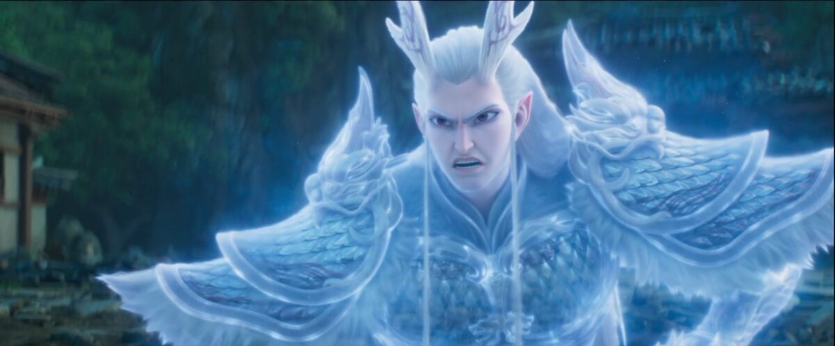 Нэчжа побеждает Царя драконов